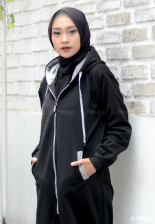 Hijacket Basic Black X Grey - HJ-14