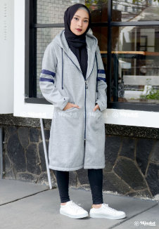 Hijacket Beautix Sky Grey - HJ-BX
