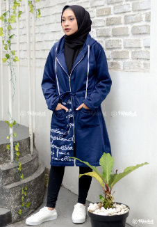 Hijacket Urbanashion Royal Blue - HJ-UB