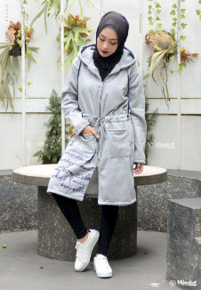 Hijacket Urbanashion Sky Grey - HJ-UB