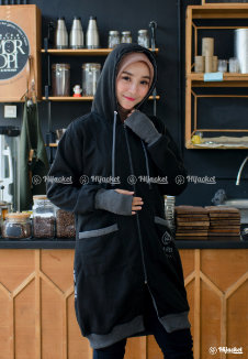 Hijacket Yukata Black - HJ-YK